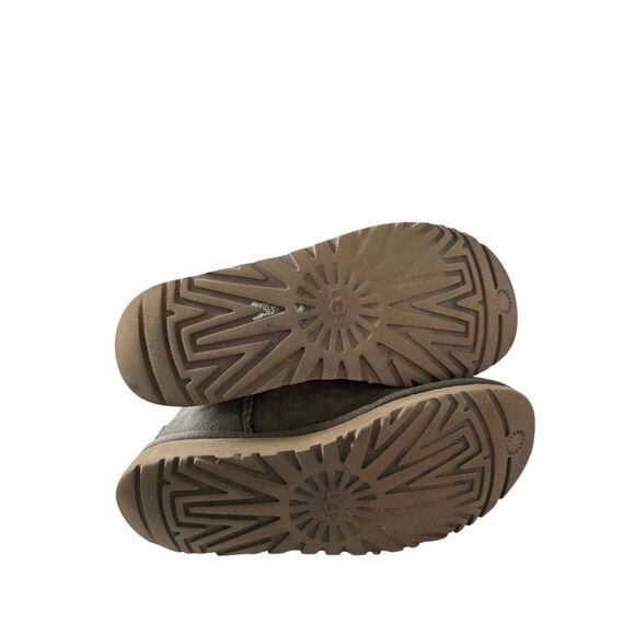 UGG Classic Short Boot ll Boot Burnt Gray  Size 7 Shearling Suede Pull On Bootie - Picture 7 of 7